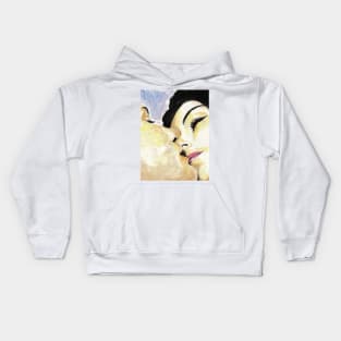 A Man and a Woman Kids Hoodie